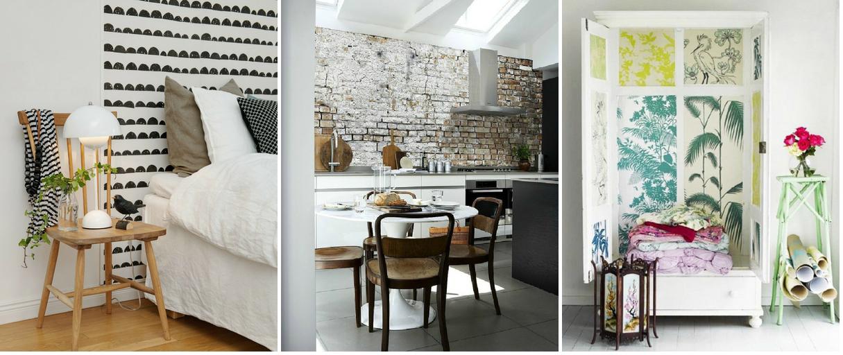 papel pintado imitacion ladrillo | facilisimo.com