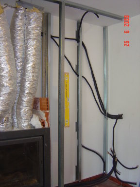 Cubrir tiro chimenea con Pladur | Hacer bricolaje es facilisimo.com