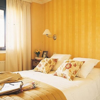 Dormitorios en amarillo | Decorar tu casa es facilisimo.com