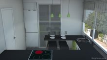 cocina verde y blanca | Decorar tu casa es facilisimo.com