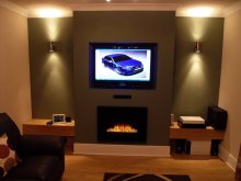 Chimenea en el comedor | Hacer bricolaje es facilisimo.com