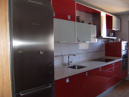 Las cocinas rojas | Decorar tu casa es facilisimo.com