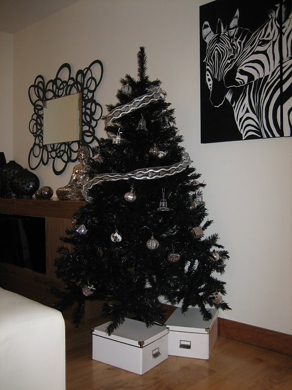 arbol navidad negro decorar tu casa es facilisimo com arbol navidad negro decorar tu casa es facilisimo com