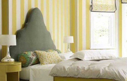 Dormitorios en amarillo | Decorar tu casa es facilisimo.com