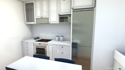 diseño cocina pequeña y complicada | Decorar tu casa es facilisimo.com