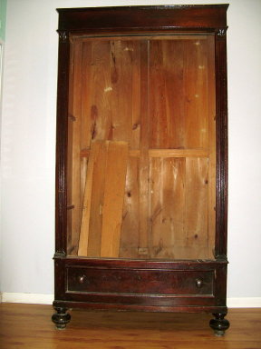 Mueble antiguo dividido: 2° parte EL ARMARIO | Hacer bricolaje es