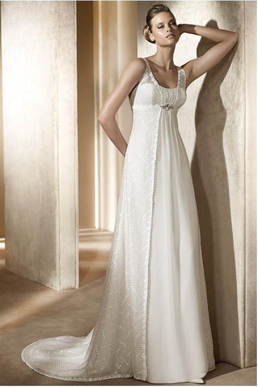 vestidos de novia sin cancan – vestidos largos