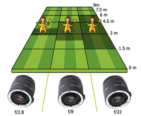 La profundidad de campo y los elementos que la determinan
