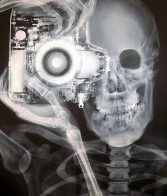  Un fotógrafo Nikon a través de rayos X
