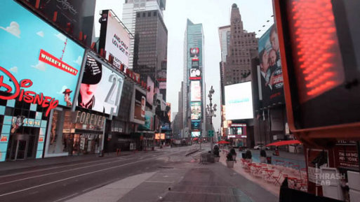  Video time-lapse de Nueva York completamente vacía, sin humanos