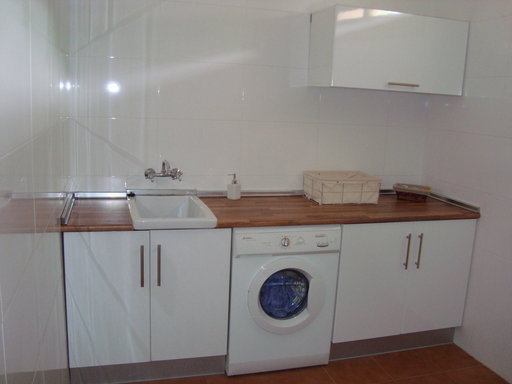 Azulejar el lavadero a media altura, ¿azulejo brillo o mate? | Decorar