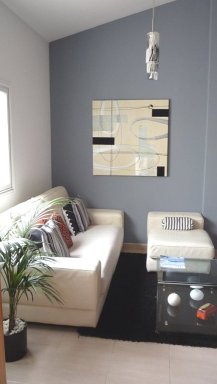 ¿De que color pinto la pared? muebles en blanco y negro | Decorar tu