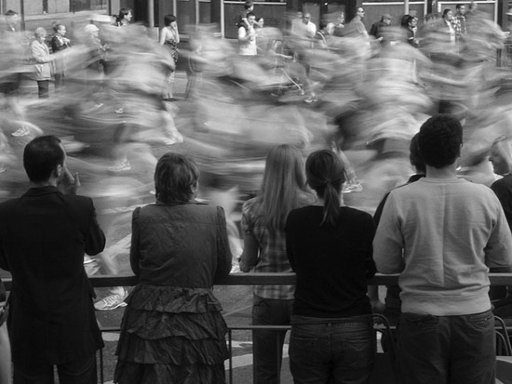  Fotografiando el movimiento de corredores con exposiciones más largas
