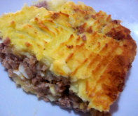 Pastel de patatas con carne