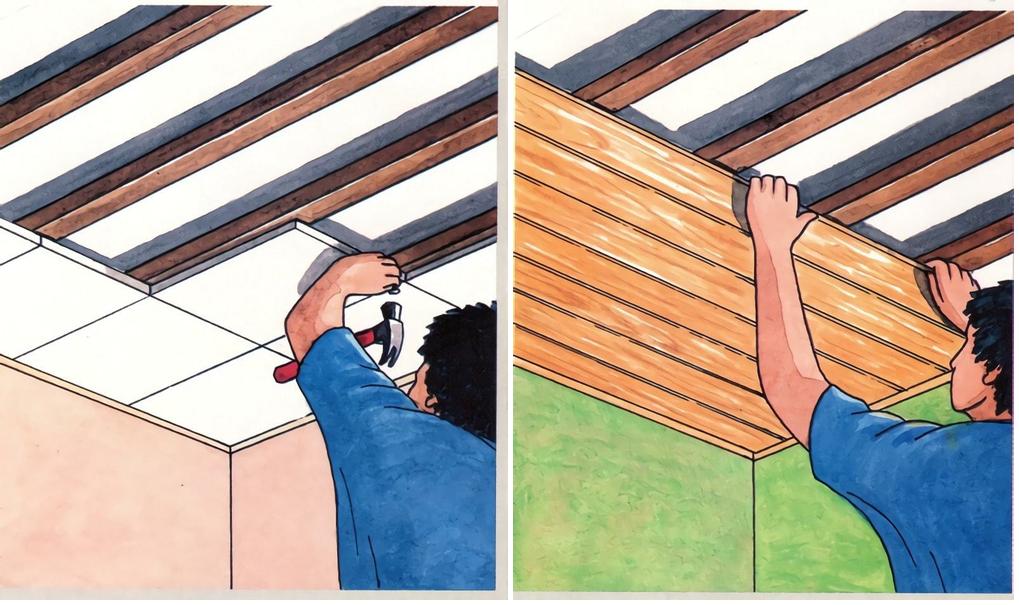 Cómo instalar placas en el techo | Bricolaje