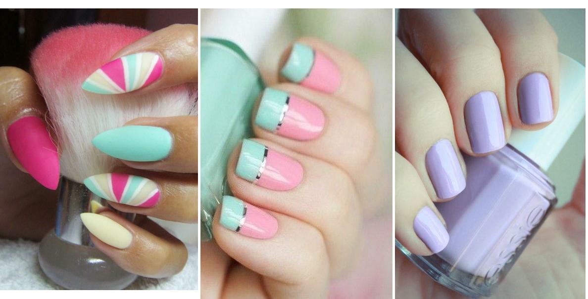 Ya conocías estas hermosas uñas color pastel ? | Belleza