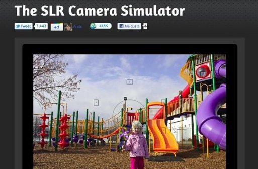  Estupendo simulador online de cámaras réflex para aprender fotografía