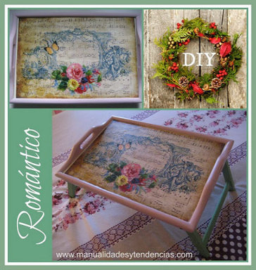 Post colaborativo sobre decoupage Manualidades y tendencias