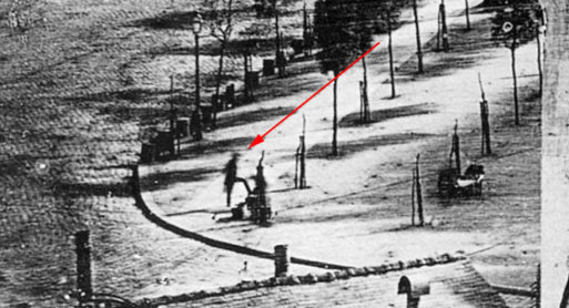  La primera fotografía de la historia realizada a un ser humano
