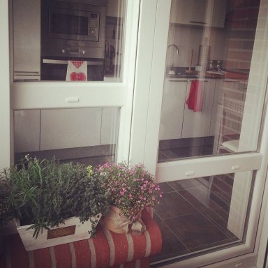 La decoración de mi balcon (fotos)