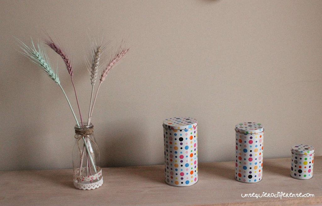 Espigas de trigo rústicas convertidas en shabby chic: Tip de decoración
