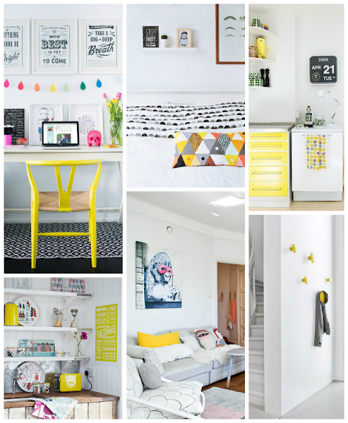 nordic style yellow