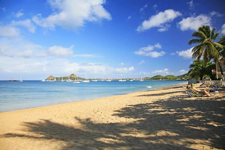 Reduit Beach