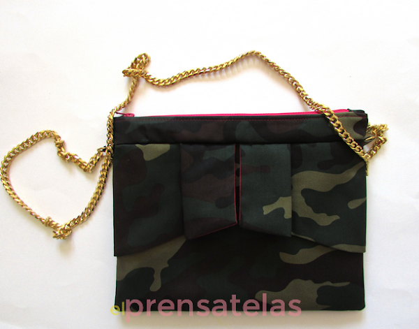Patrón bolso peplum
