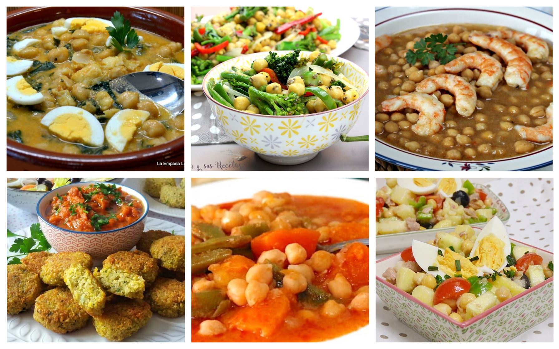 Recetas de vigilia con garbanzos