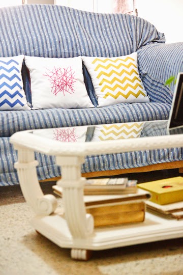 Carlos y Ana, Colorful DIY Home
