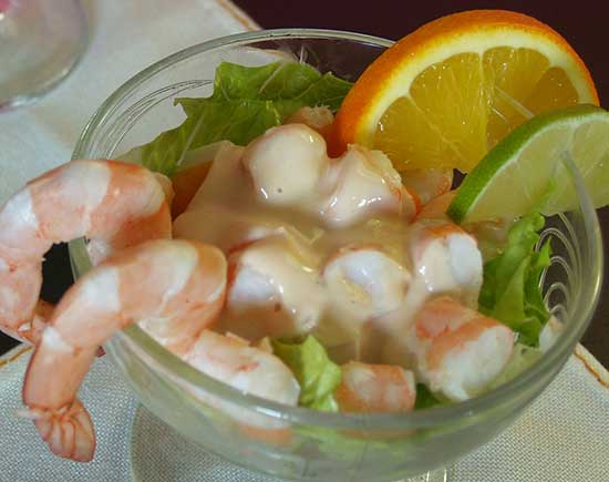 coctel de marisco
