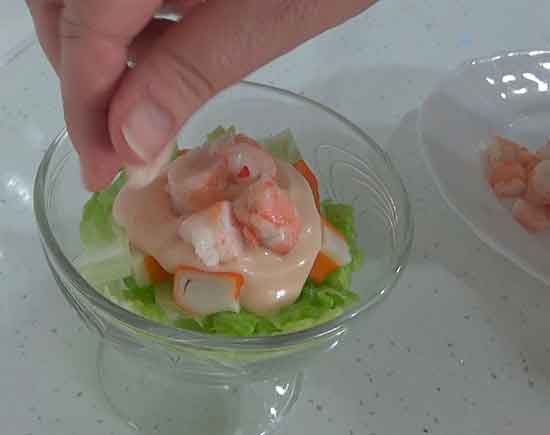 coctel de marisco