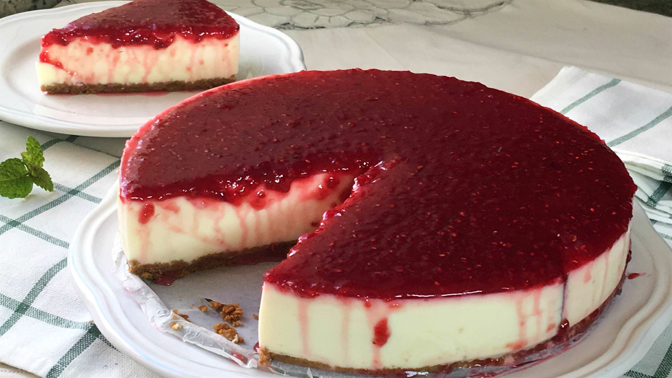 Tarta de yogur y nata SIN HORNO