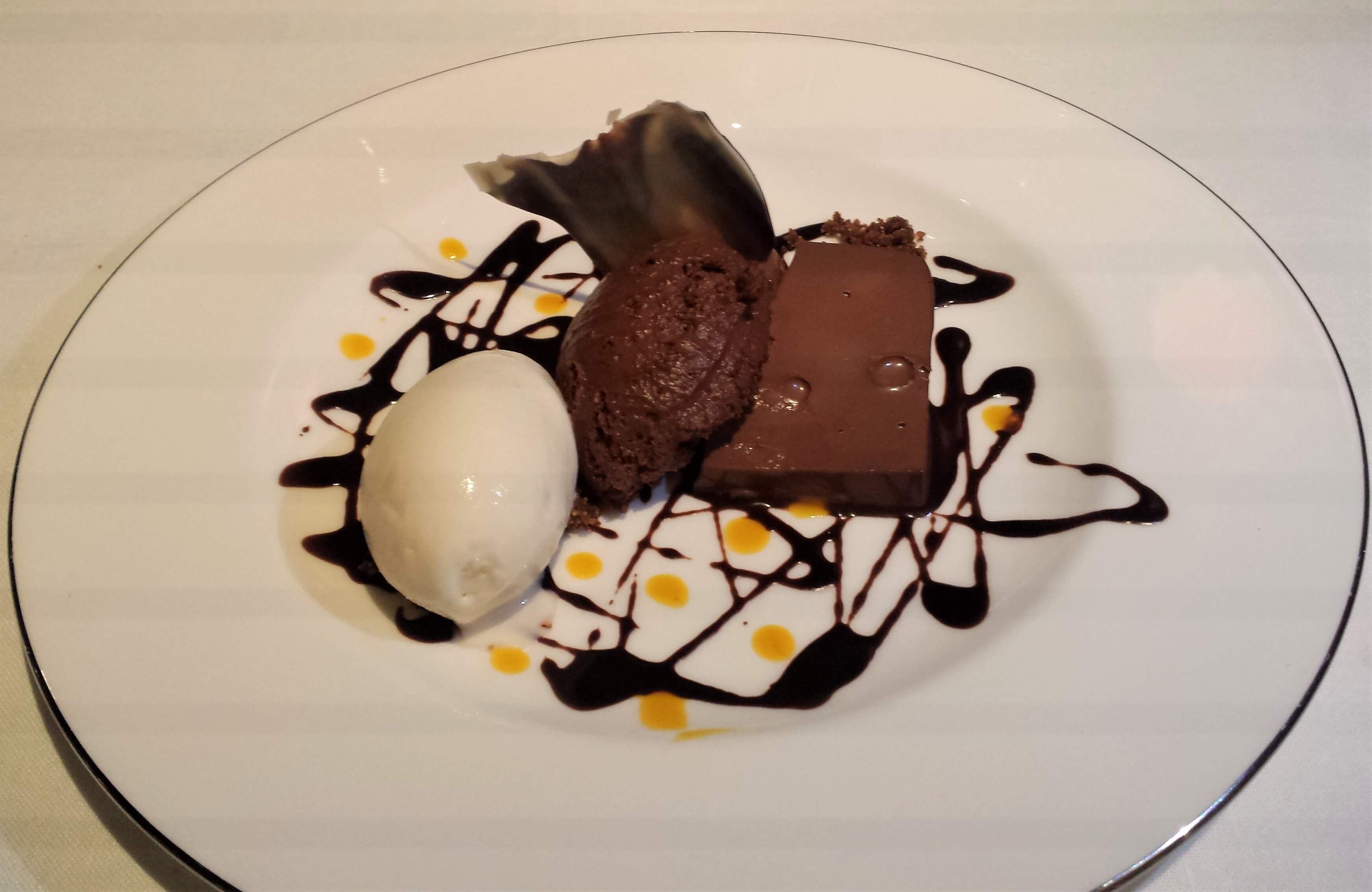 Beltz, postre de chocolate