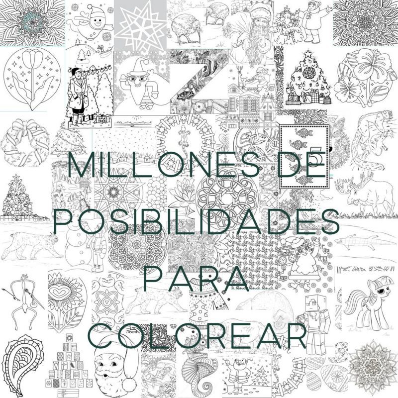 COMO HACER DIBUJOS PARA COLOREAR