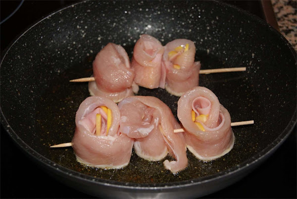 brochetas de pollo y manzana paso 4