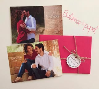Solo un mes para el da B de esta pareja de guapos!!Confiaron en nosotras para una invitacin elegante y sencilla donde ellos mismos son los protagonistas! Y es que a veces, lo sencillo es lo original! Chicos, comienza la cuenta atrs....
#bailarinasdepapel #apasionadasdelascosasbonitas #papeleriapersonalizada #invitacionesdeboda #bodas2016 #quevivaelamor #noviosrequeteguapos #cuentaatras #siquiero2016