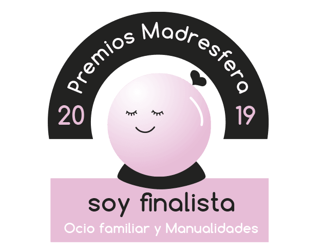 Finalista Premios Madresfera 2019 Ocio familiar y manualidades