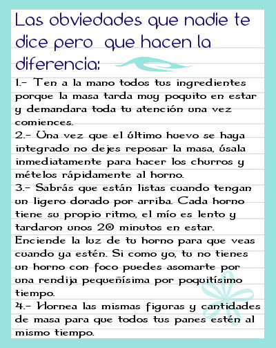 Receta de Eclairs